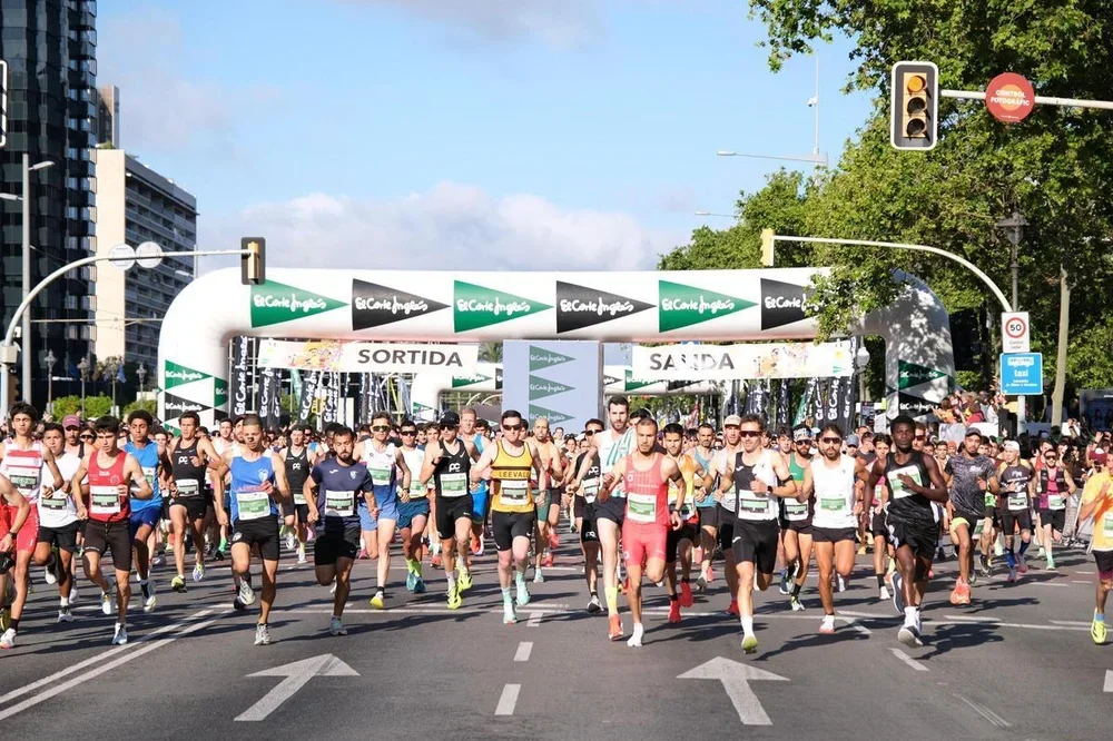 La Cursa El Corte Inglés 2026 tomó Barcelona